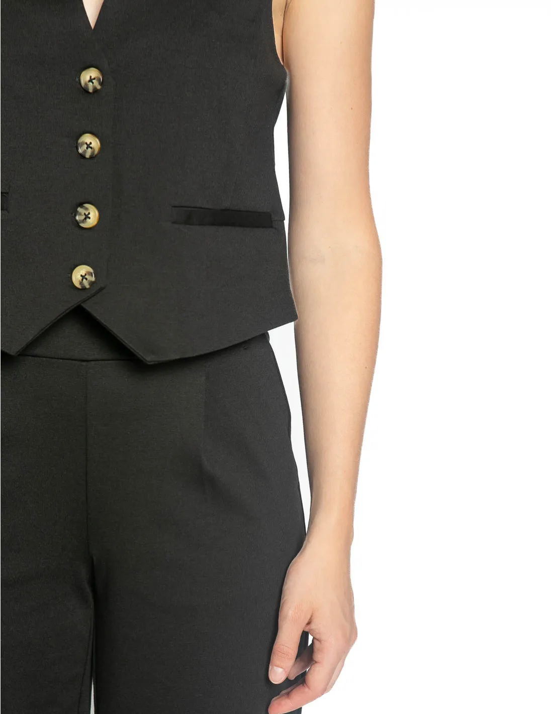 PANTALON RECTO NEGRO KATE ICHI