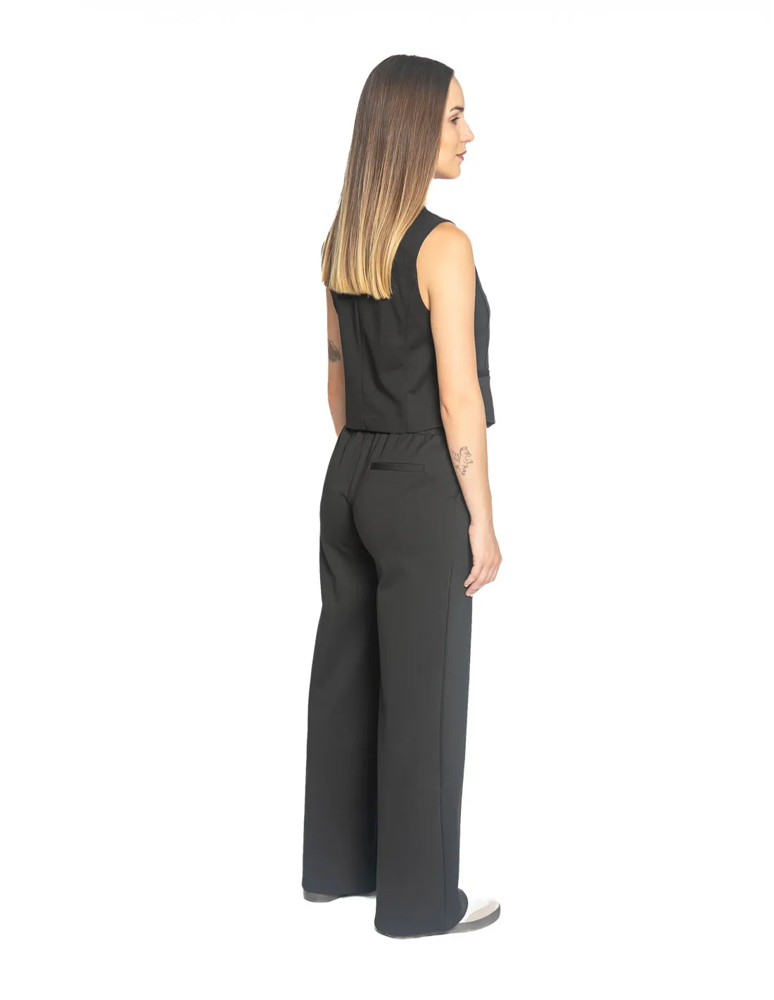 PANTALON RECTO NEGRO KATE ICHI