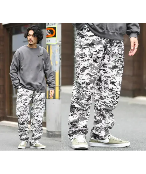 Pantalon Rothco Cargo Digital City Camo Gris