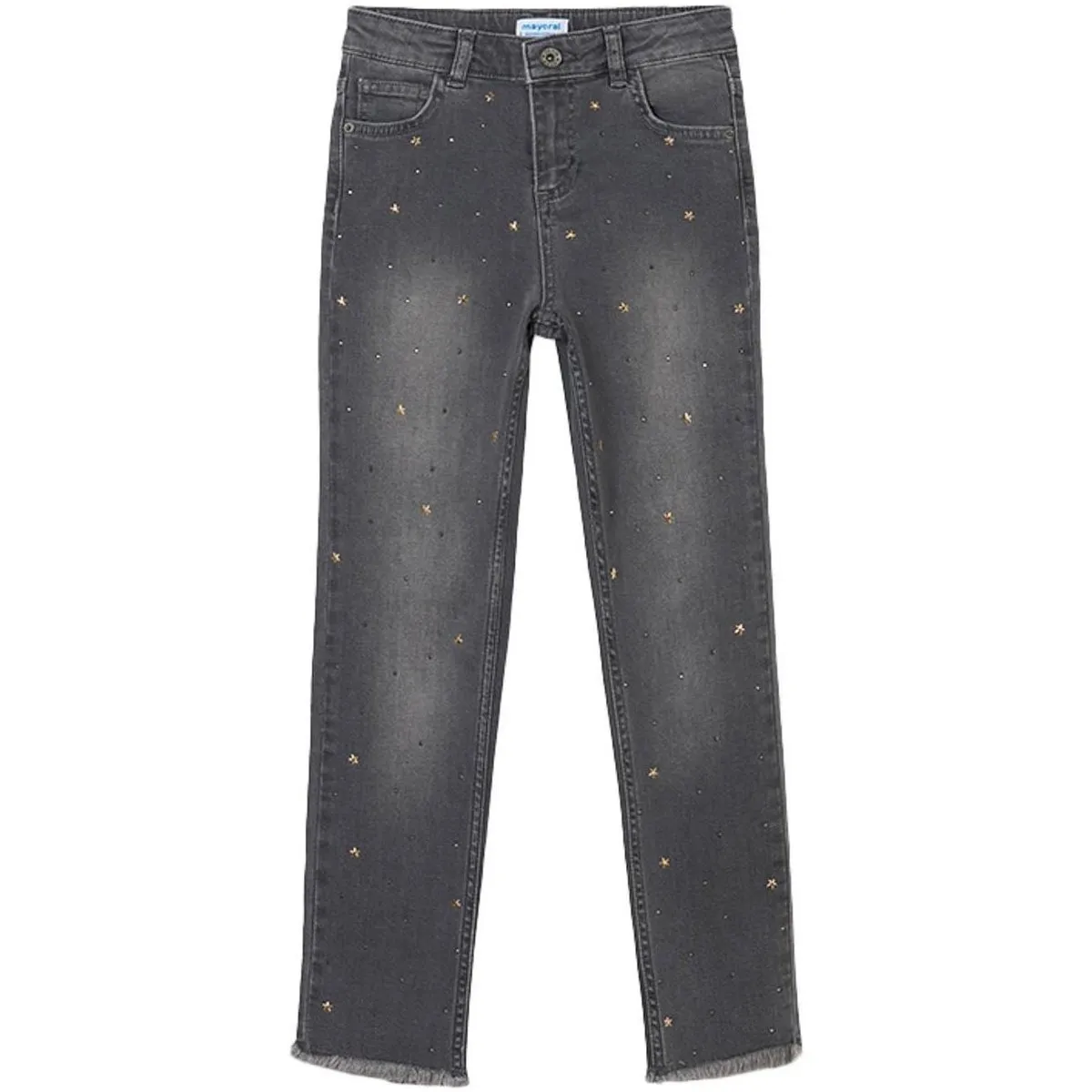Pantalon tejano tiro alto