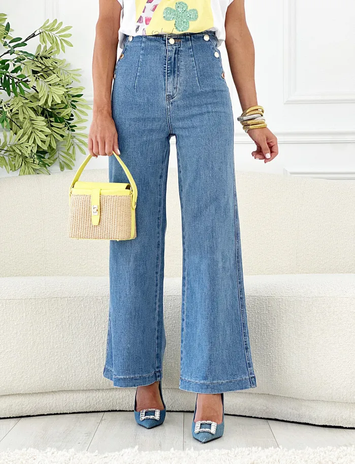 Pantalon Venise denim