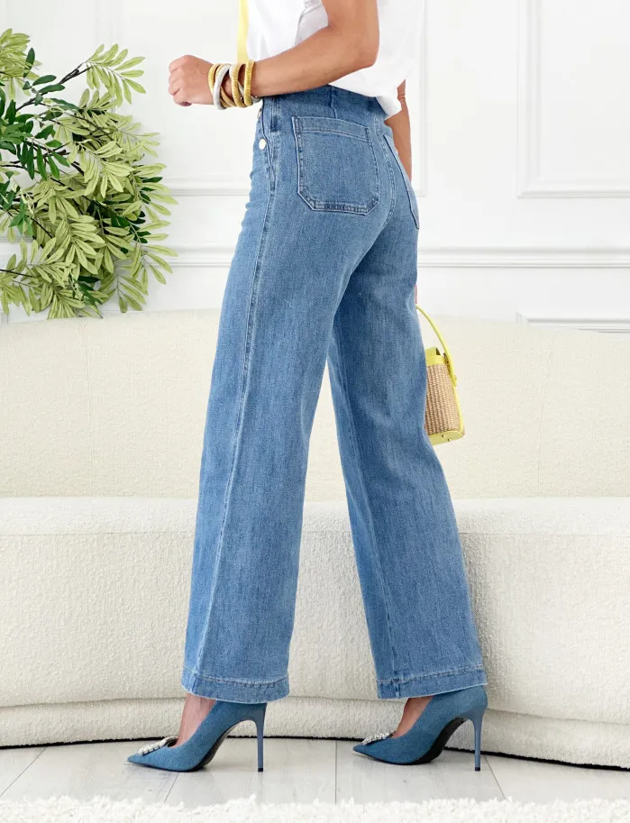 Pantalon Venise denim