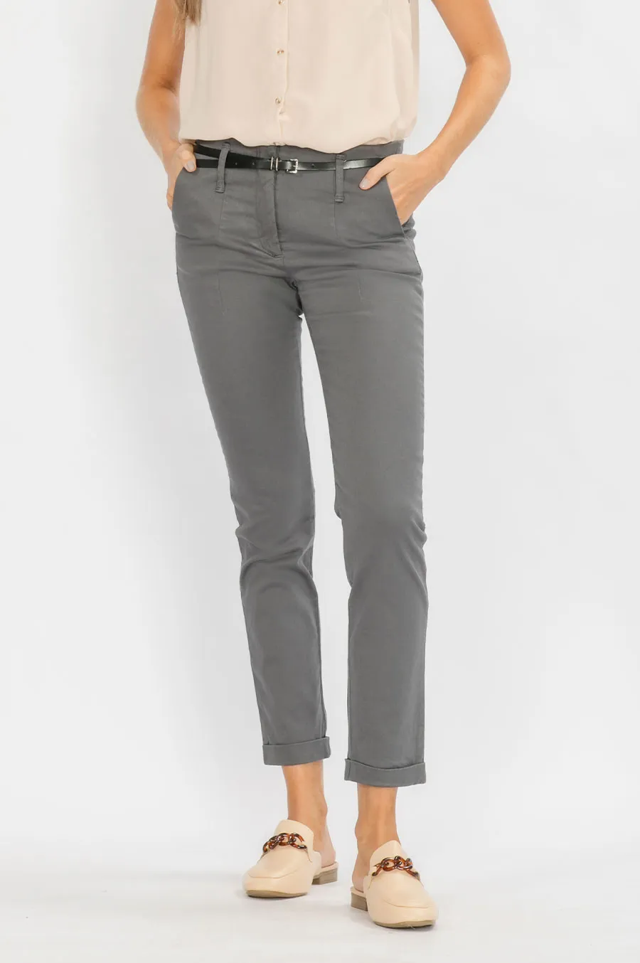 PANTALON WINDSOR SLIM C/CINTO