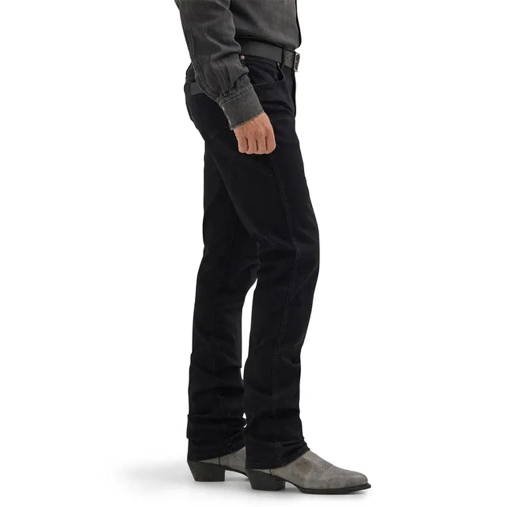 Pantalon Wrangler Retro Slim Straight in Blackwell 88MWZ