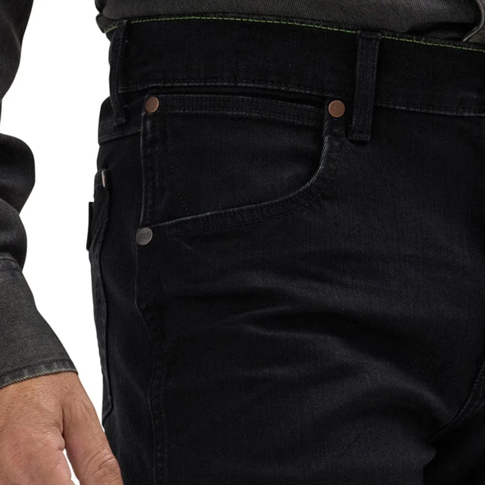 Pantalon Wrangler Retro Slim Straight in Blackwell 88MWZ