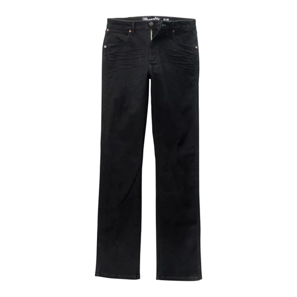 Pantalon Wrangler Retro Slim Straight in Blackwell 88MWZ