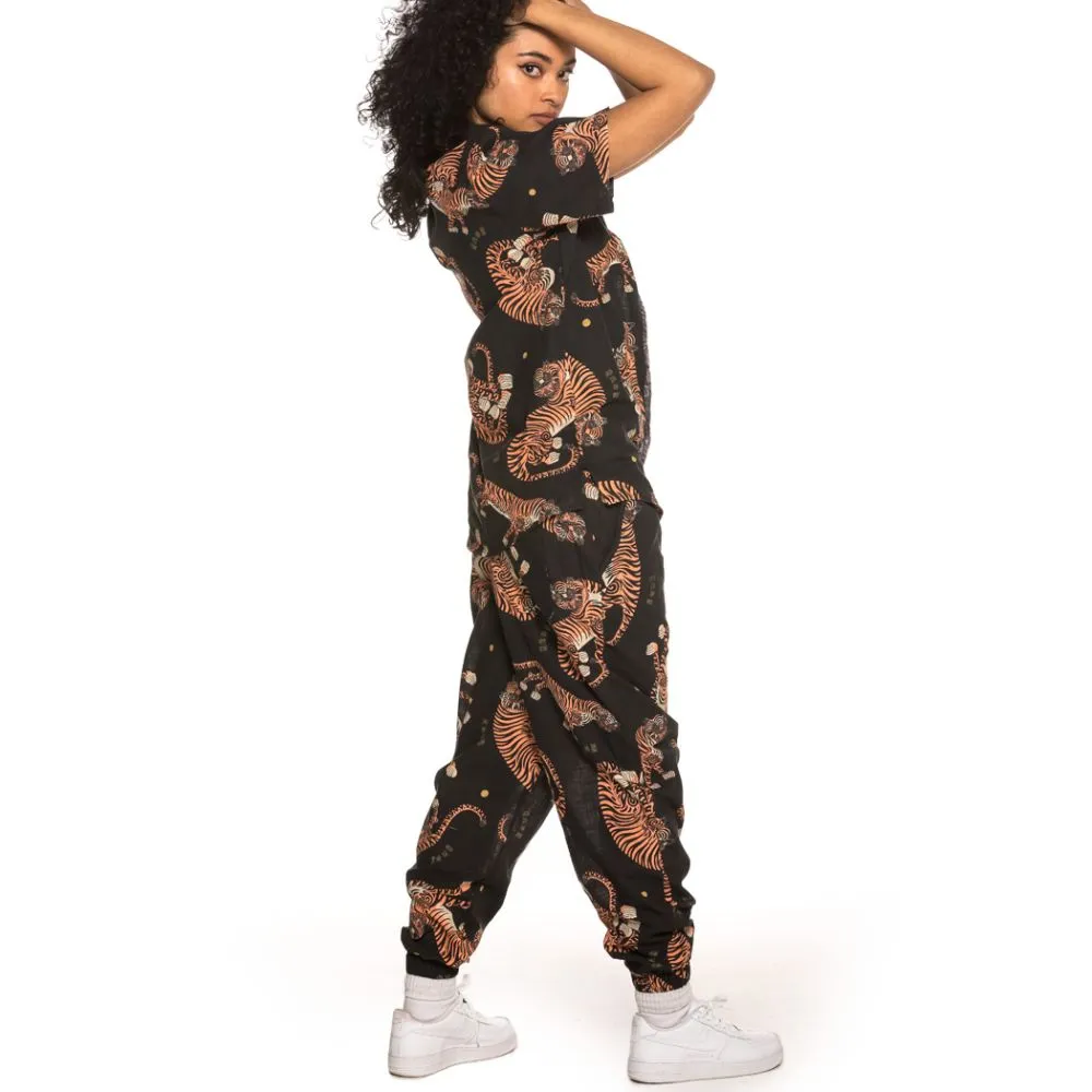 Pantalón Unisex Grimey Transsiberian Light Pant SS19 black