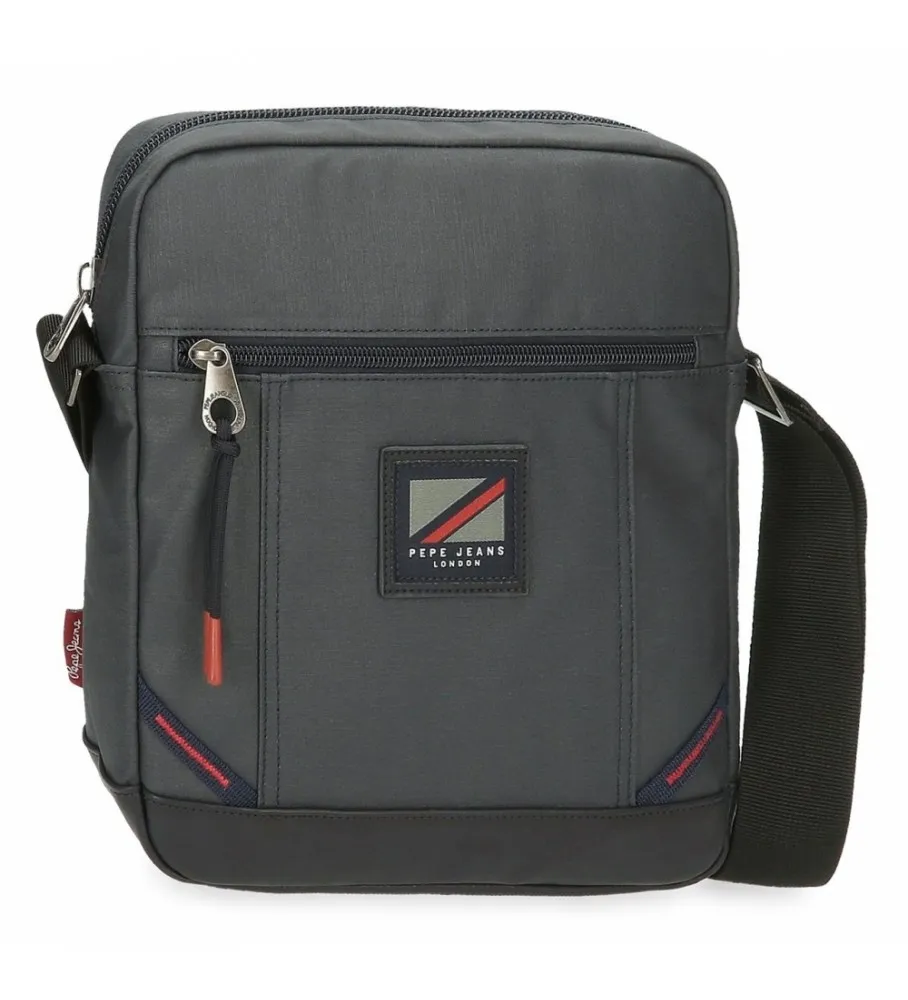 PEPE JEANS BANDOLERA GRANDE PEPE JEANS HACKNEY PORTATABLET GRIS