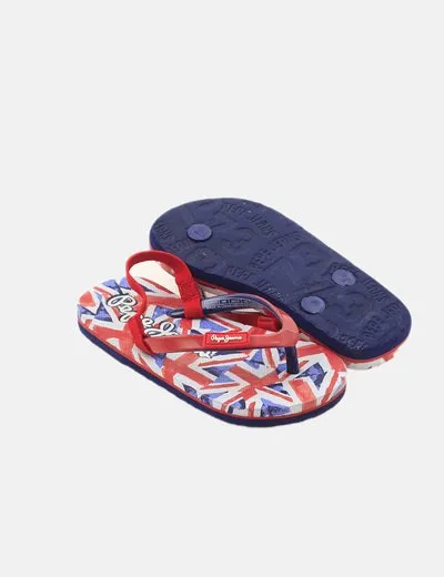 Pepe Jeans Chancla estampada