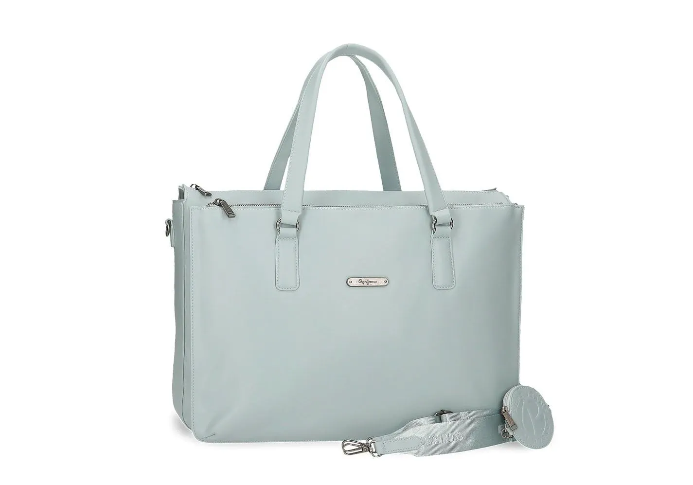Portadocumentos Pepe Jeans Salma portaordenador en azul claro