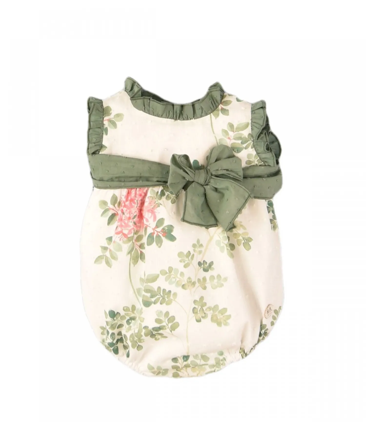 Printed dotted romper. Jose Varon