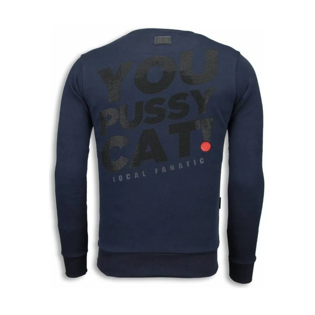 Pussy Cat Rhinestone Hombre