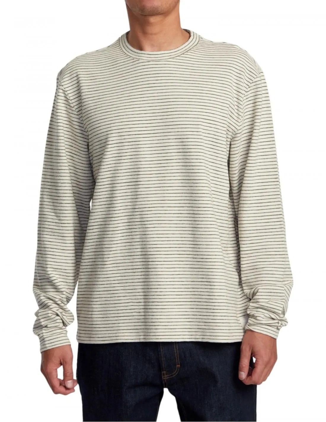 RVCA VACANCY CREW  CRUDO  CAMISETA DE MANGA LARGA