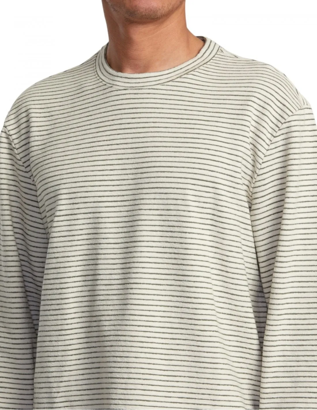 RVCA VACANCY CREW  CRUDO  CAMISETA DE MANGA LARGA