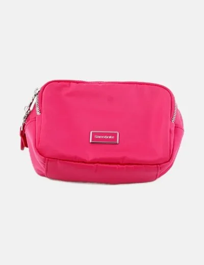 Samsonite Bolso riñonera rosa fucsia