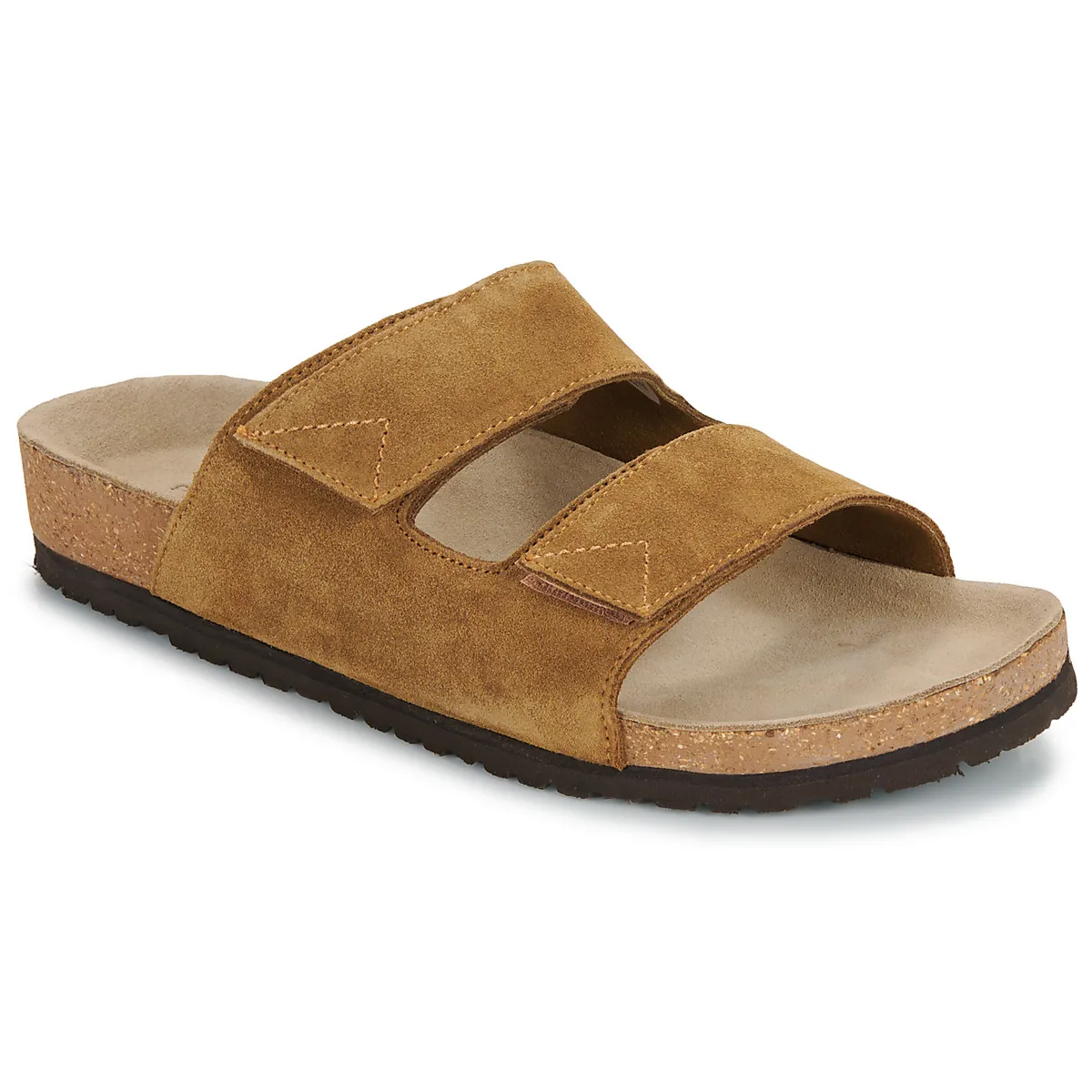 SLHBASTIAN SUEDE STRAP SLIDER B
