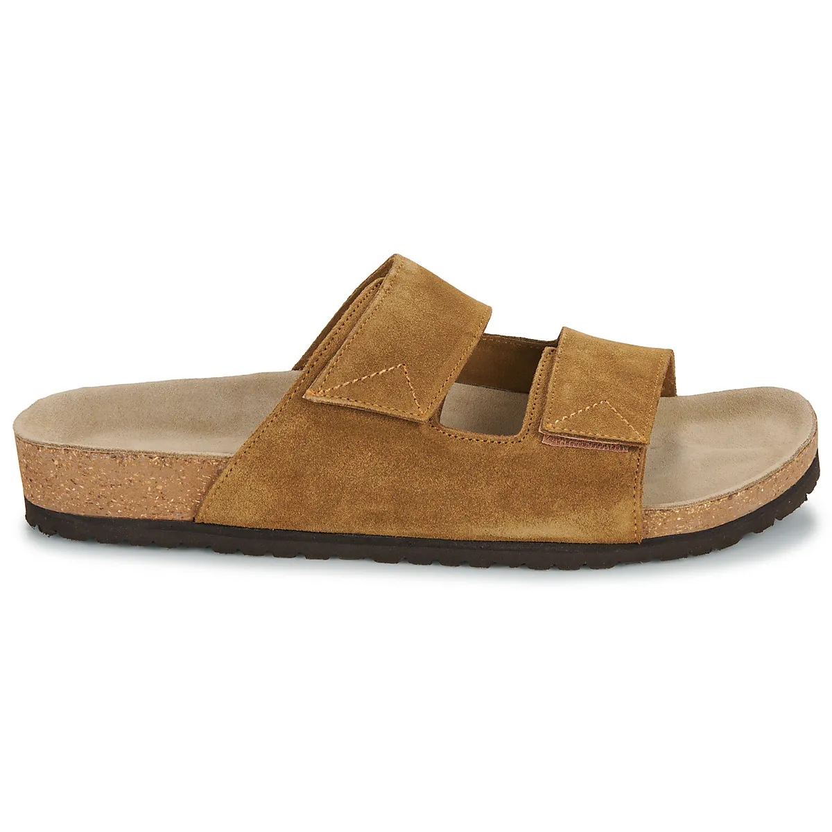 SLHBASTIAN SUEDE STRAP SLIDER B