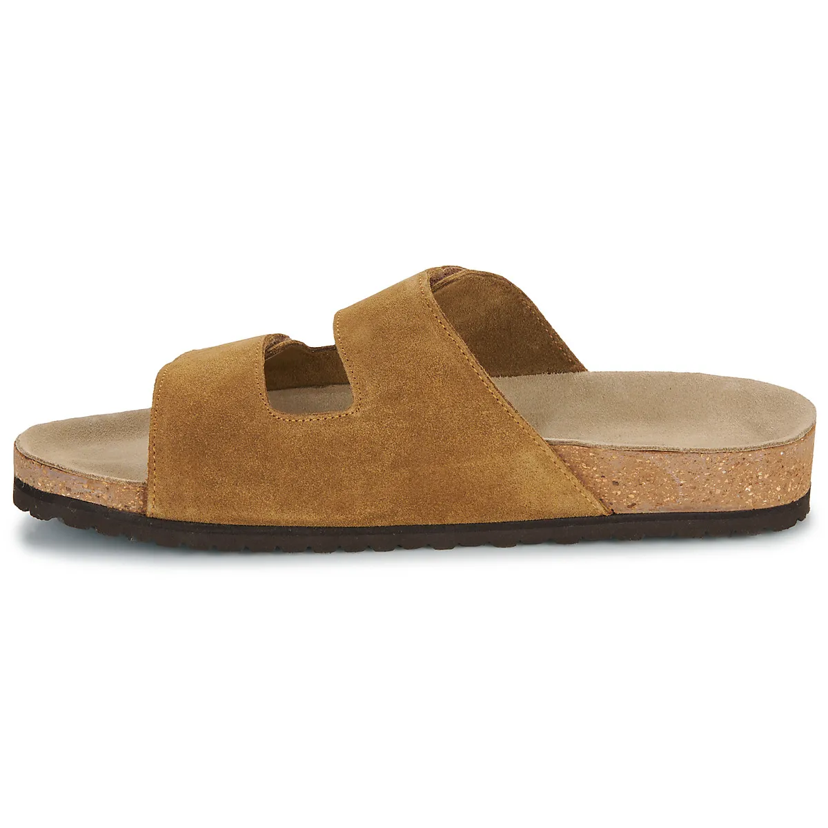 SLHBASTIAN SUEDE STRAP SLIDER B