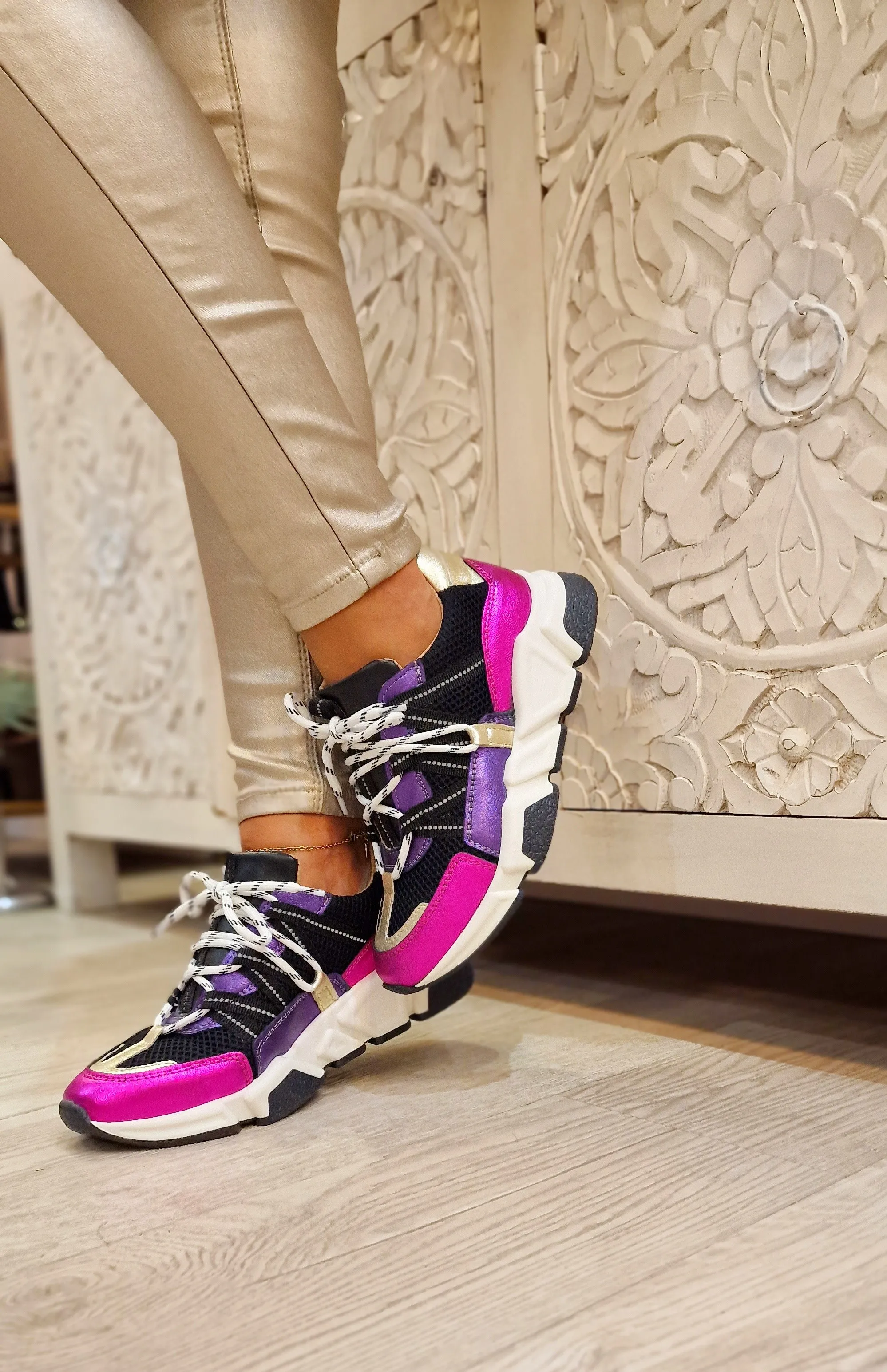 Sneakers Edition B Fucsia