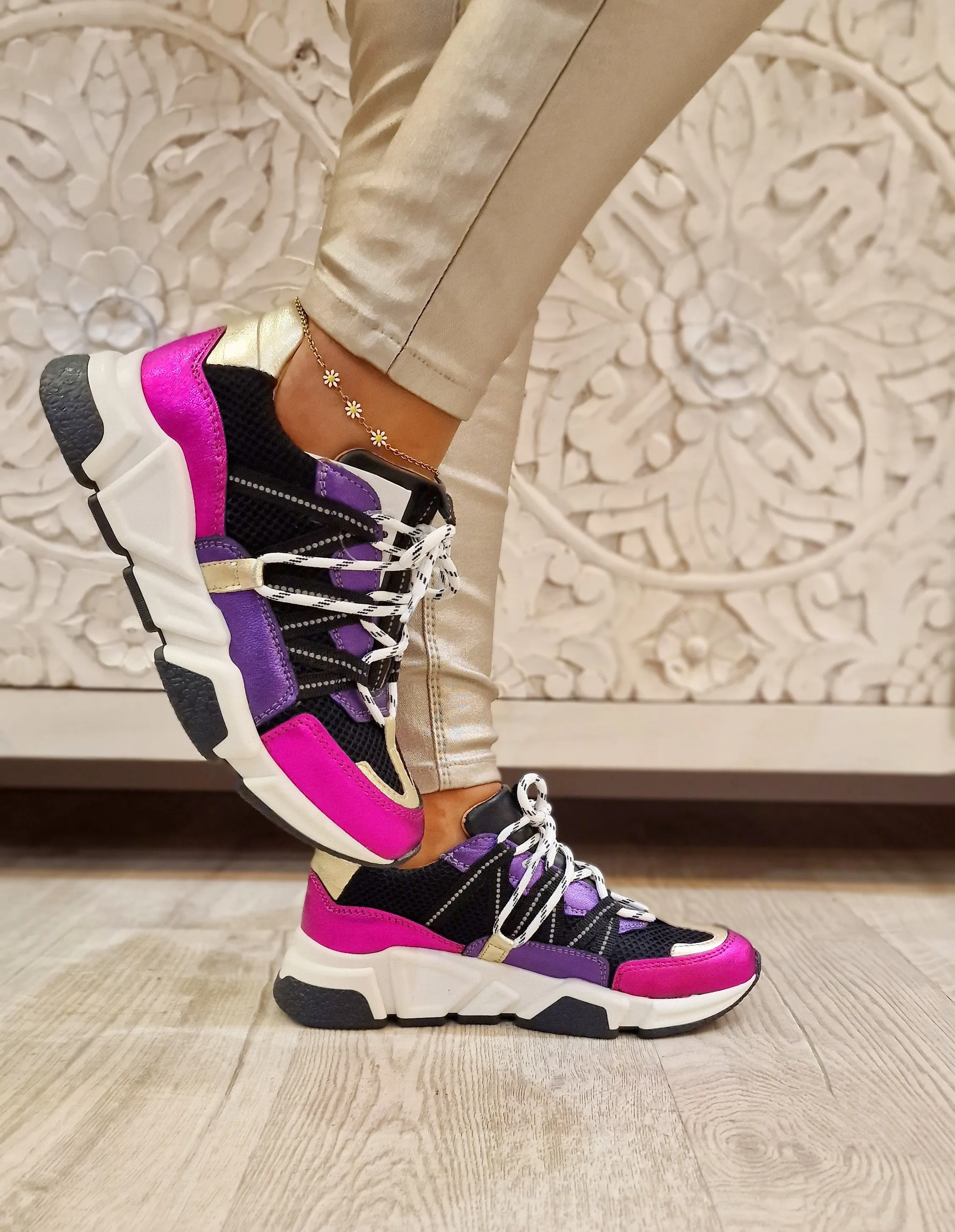 Sneakers Edition B Fucsia