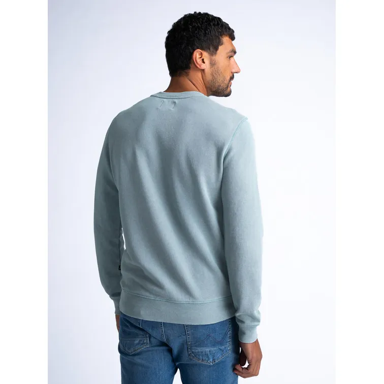 SUDADERA HOMBRE  PETROL MEN SWEATER ROUND NECK