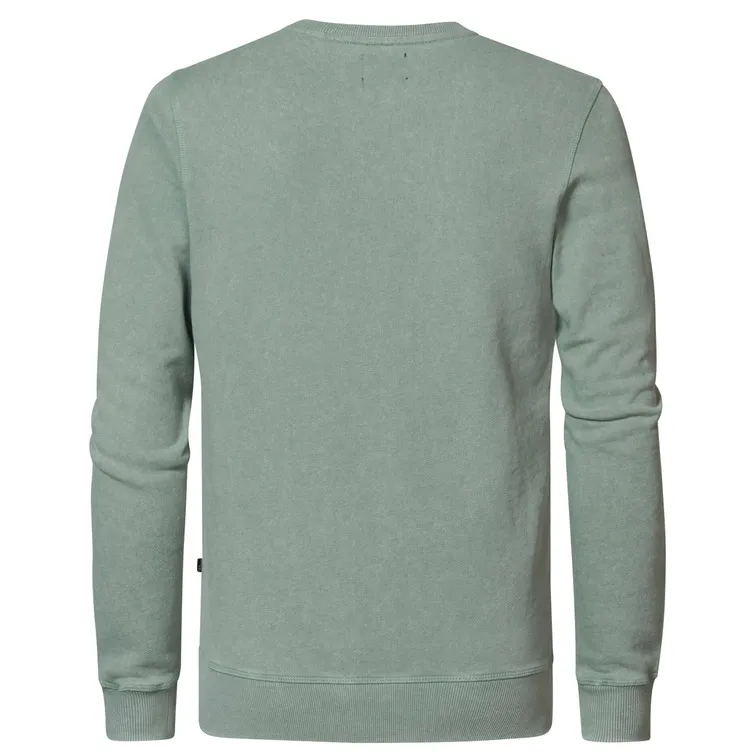 SUDADERA HOMBRE  PETROL MEN SWEATER ROUND NECK