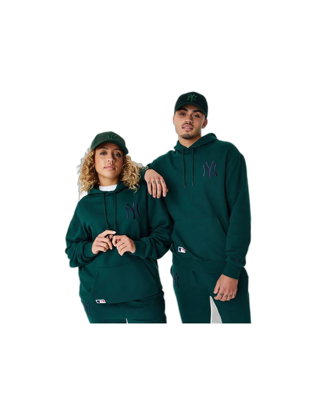 Sudadera New Era League Essentials New York Yankees Dark Green Hombre