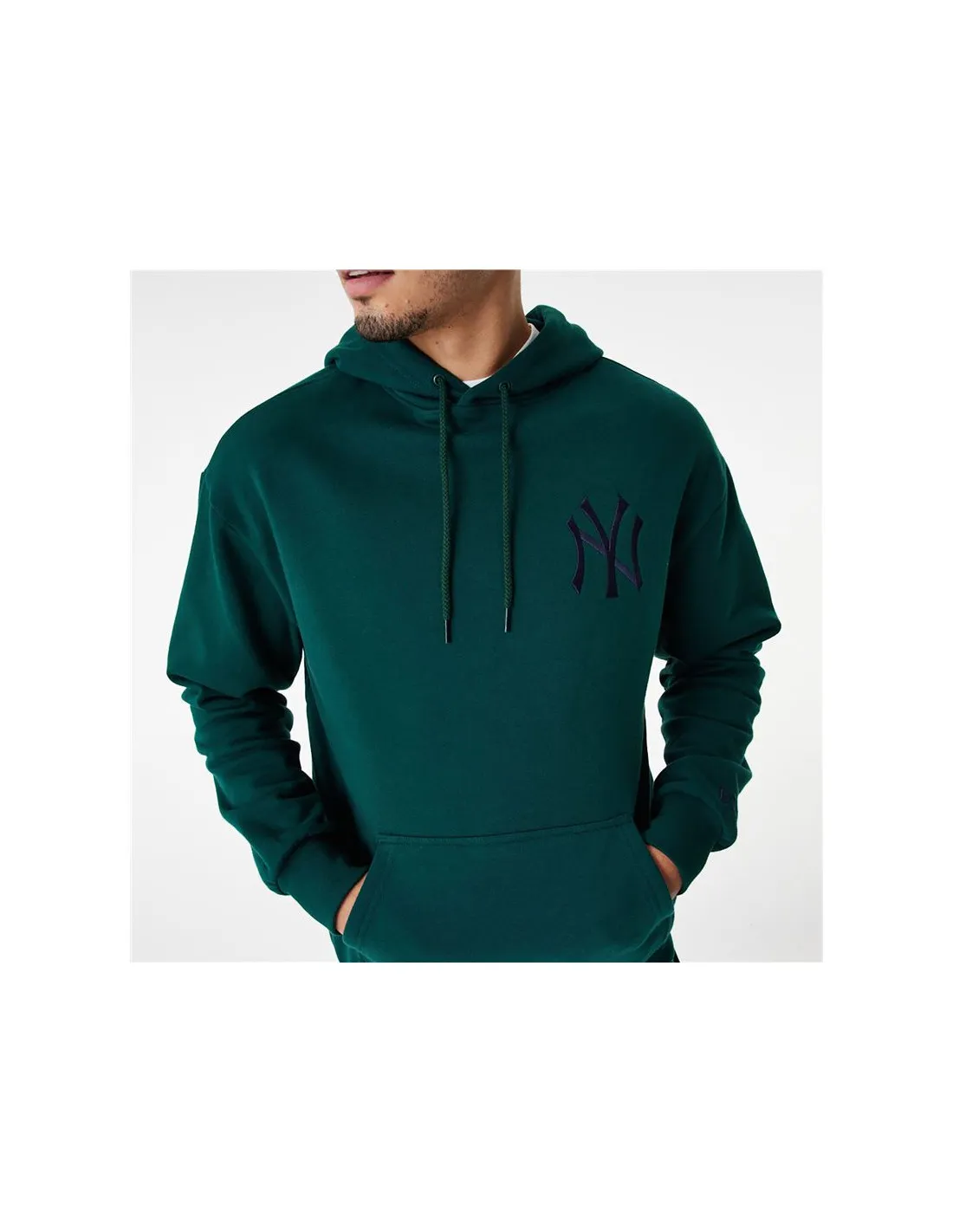 Sudadera New Era League Essentials New York Yankees Dark Green Hombre