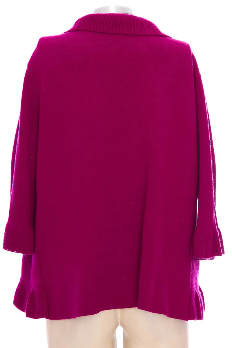 SWEATER COLOR FUCSIA  L&AMP;H