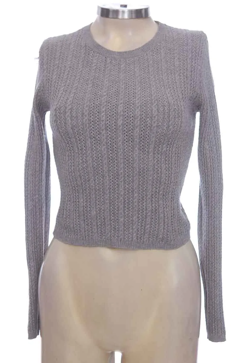 SWEATER COLOR GRIS  PULL &AMP; BEAR