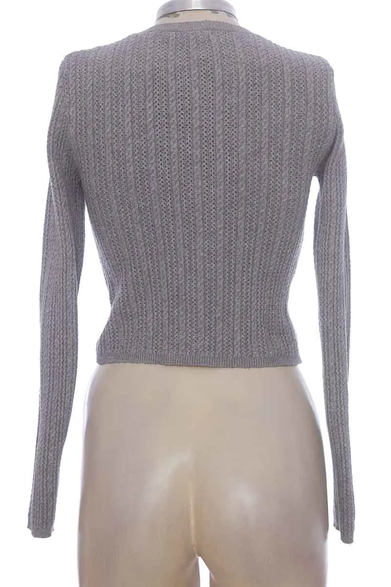 SWEATER COLOR GRIS  PULL &AMP; BEAR