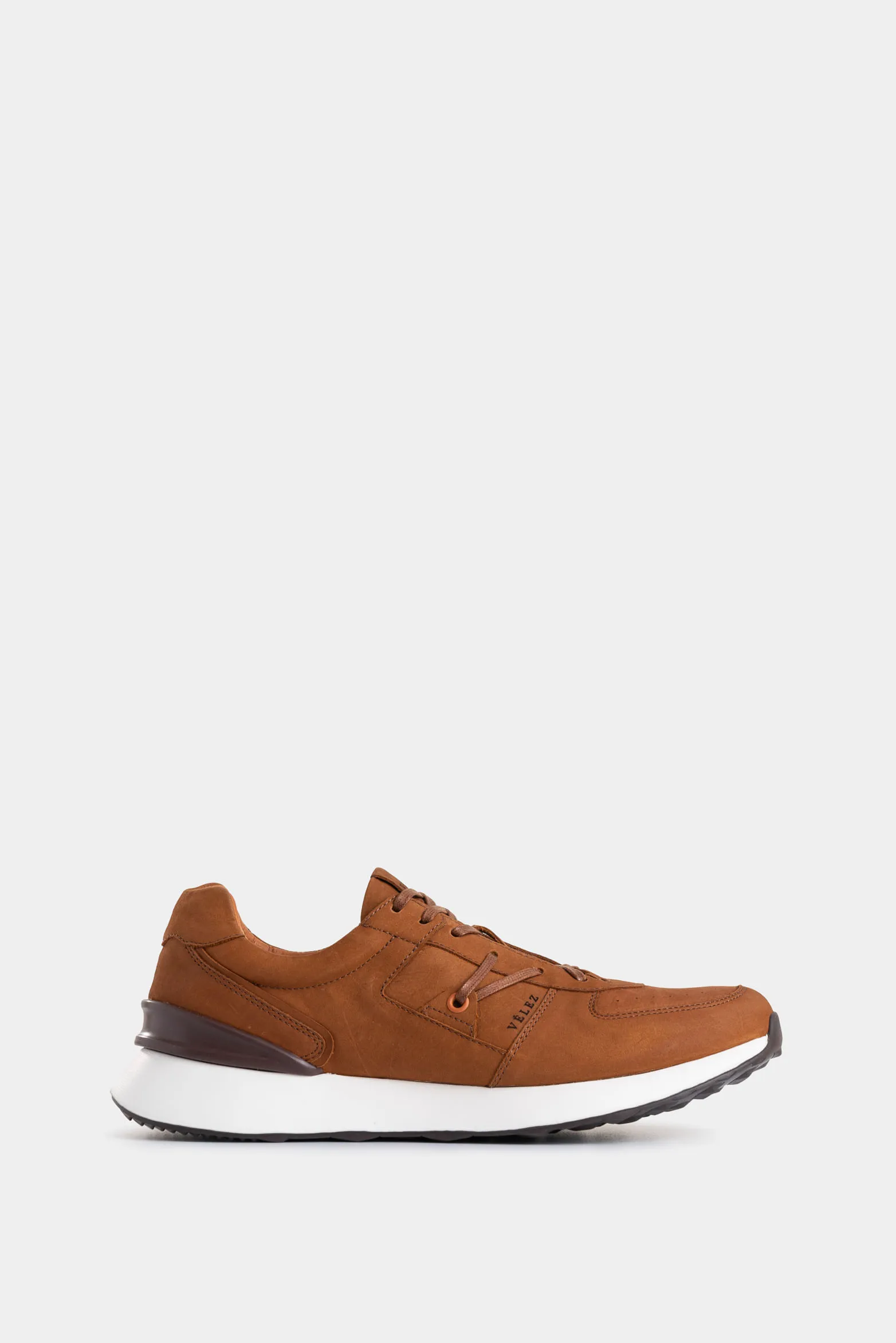 Tenis Enif de cuero para hombre detalles en contraste