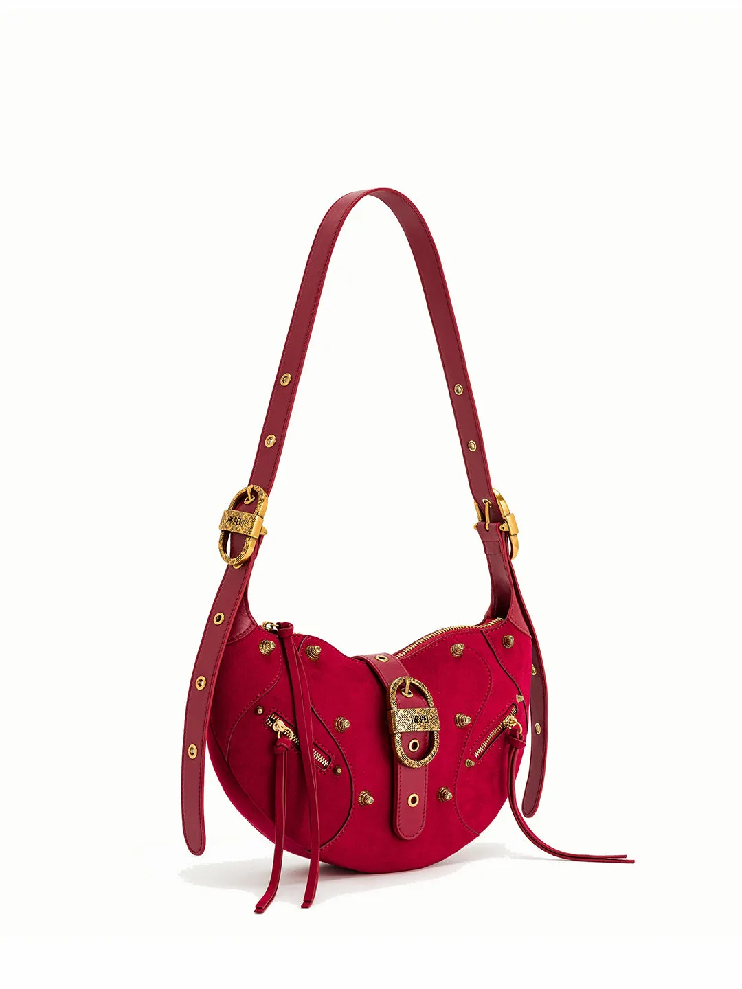 Tessa Suede deep magenta