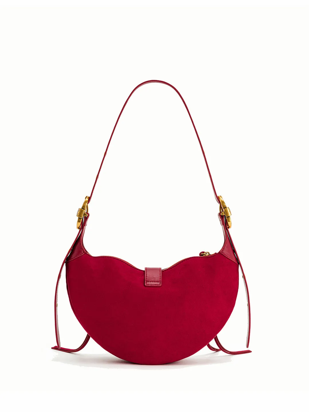 Tessa Suede deep magenta