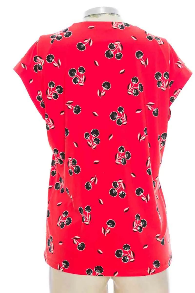 TOP / CAMISETA COLOR ROJO  ANNE KLEIN