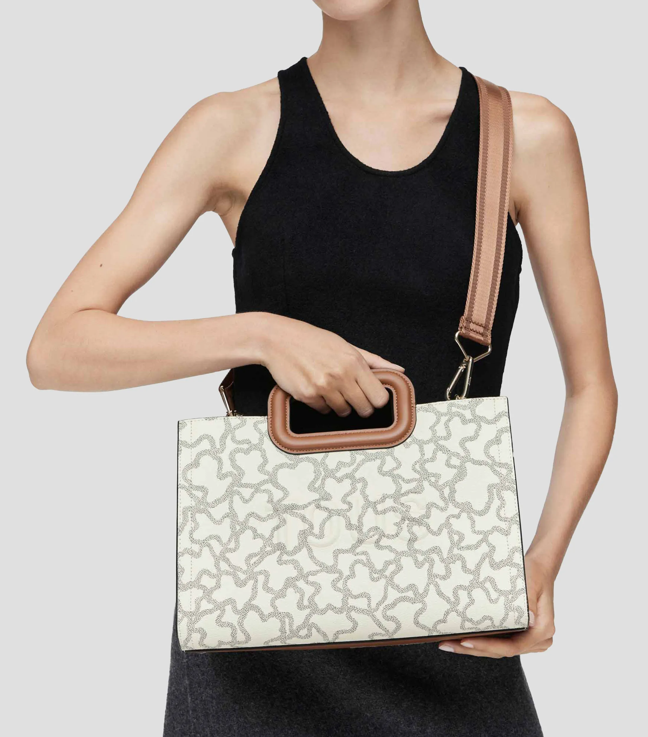 Tous Bolso Tote Kaos Icon Estampado Mujer