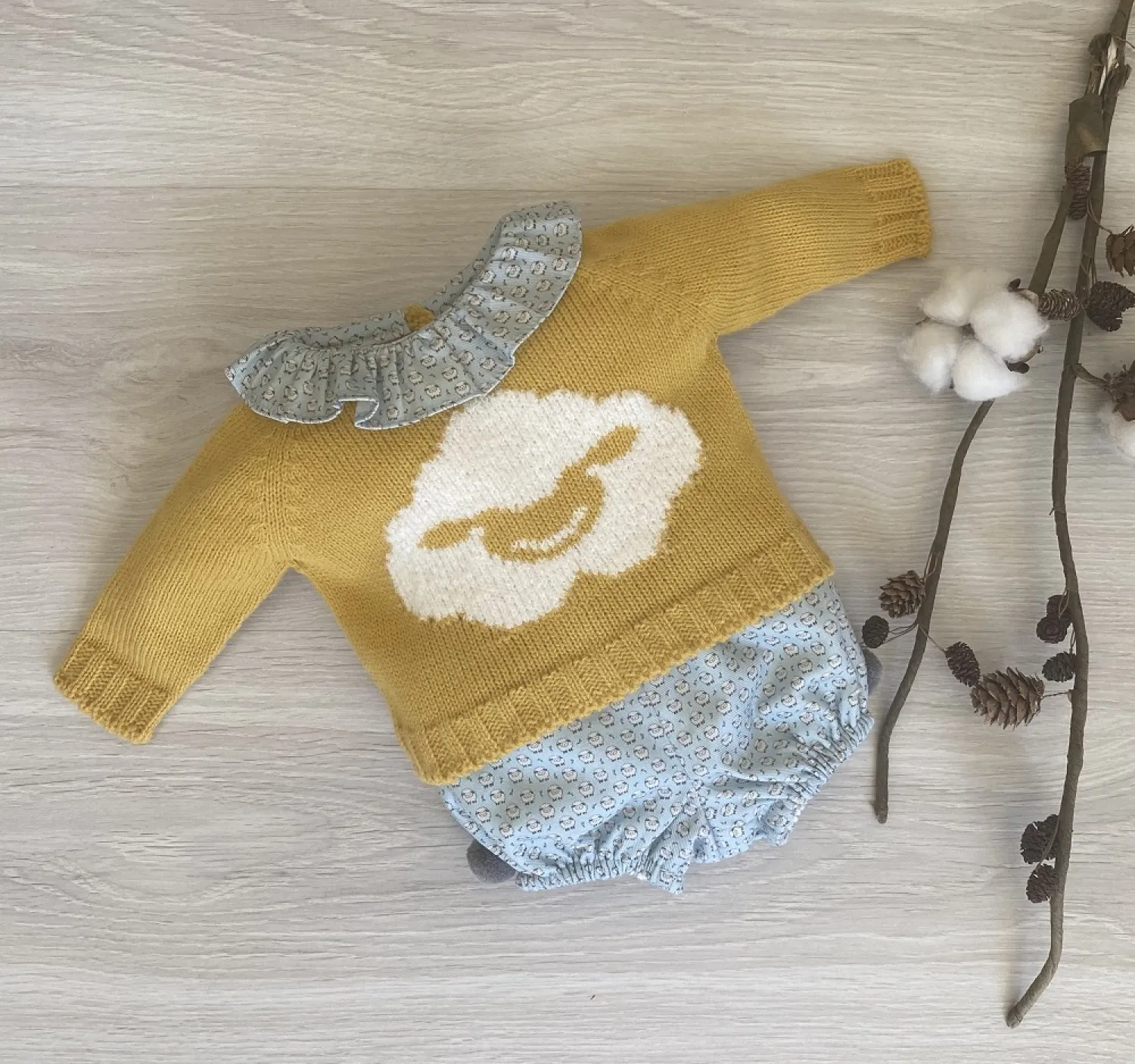 Unisex sweater and briefs set Fairy Collection