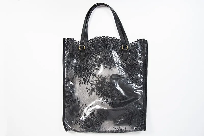 Valentino Bolso Encaje Transparente