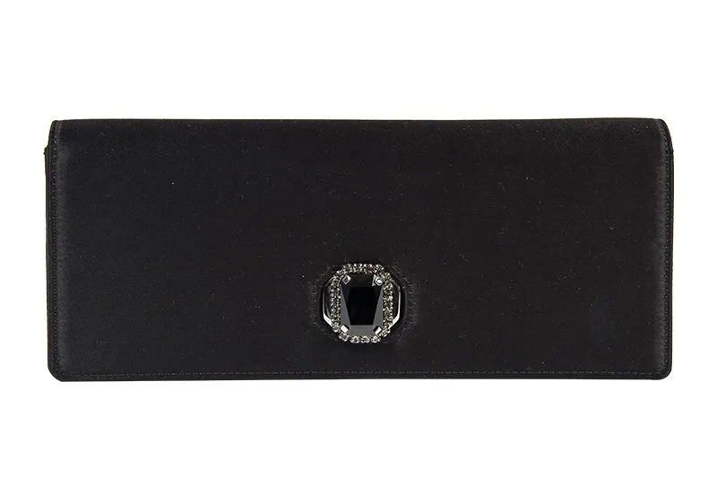 Valentino Bolso Satén Negro