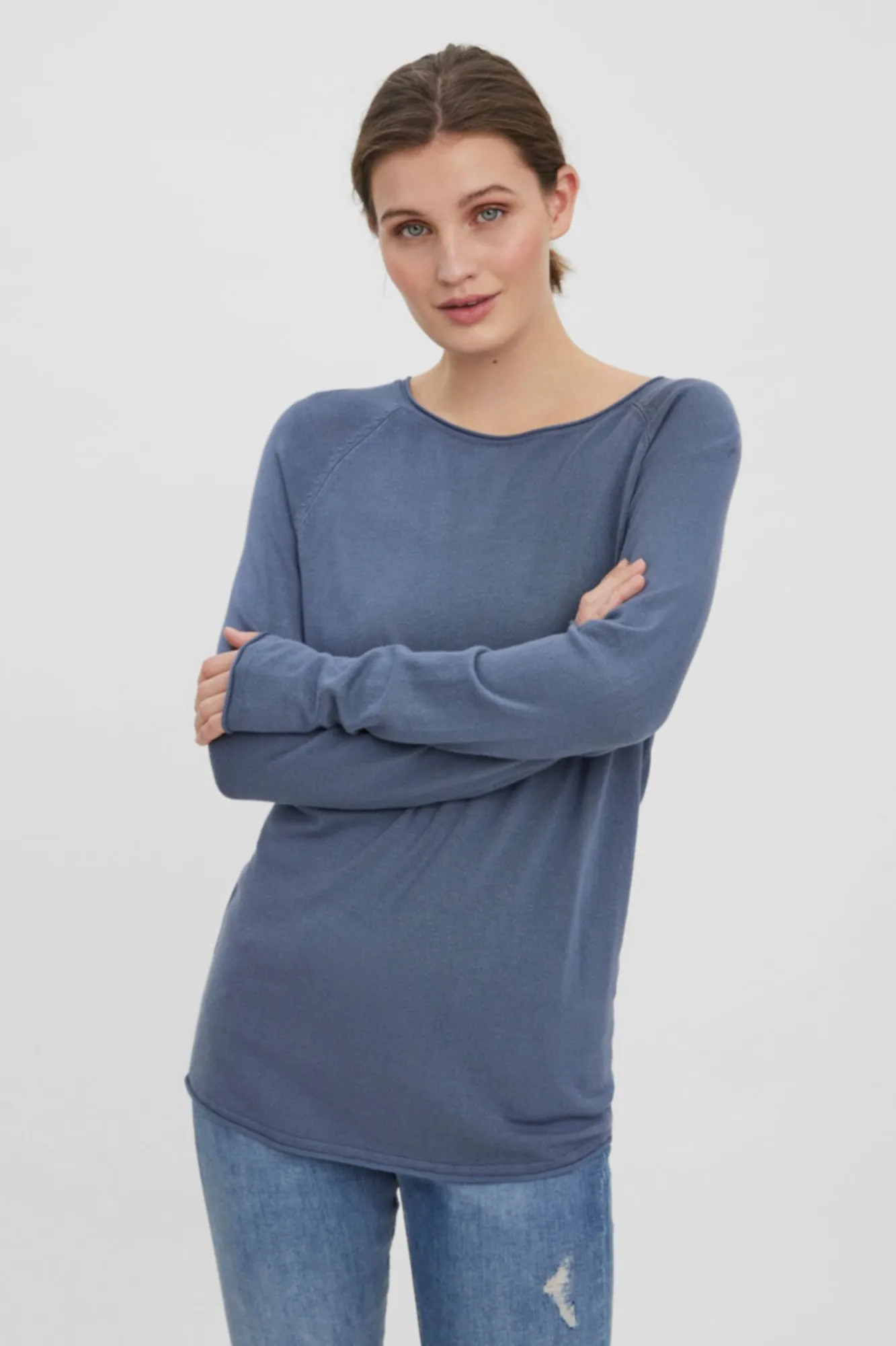 Vero Moda Camiseta básica manga larga