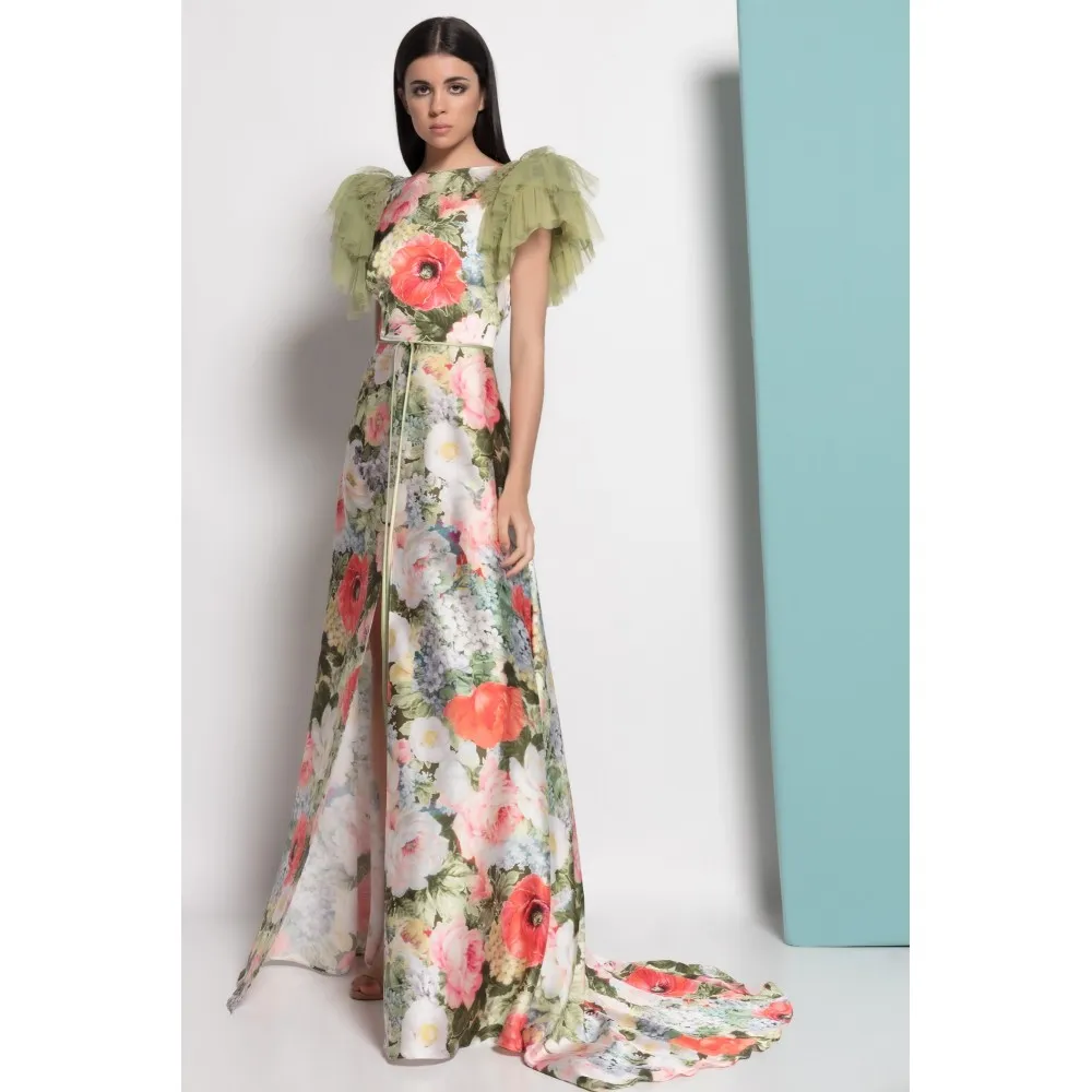 Vestido MATILDE CANO manga tull