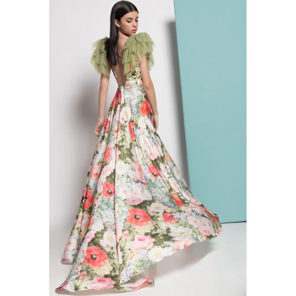 Vestido MATILDE CANO manga tull