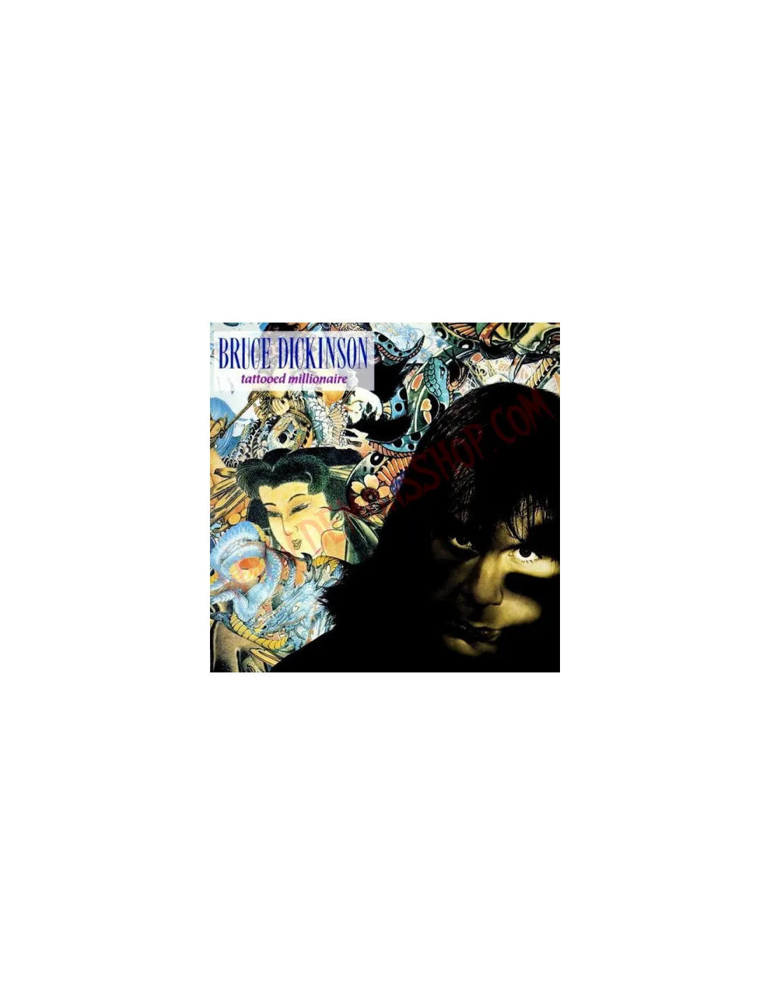 VINILO LP BRUCE DICKINSON  TATTOOED MILLIONAIRE
