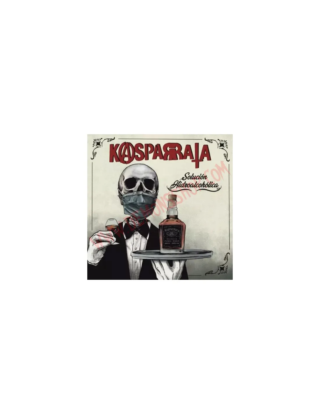 VINILO LP KASPARRATA  SOLUCIóN HIDROALCóLICA