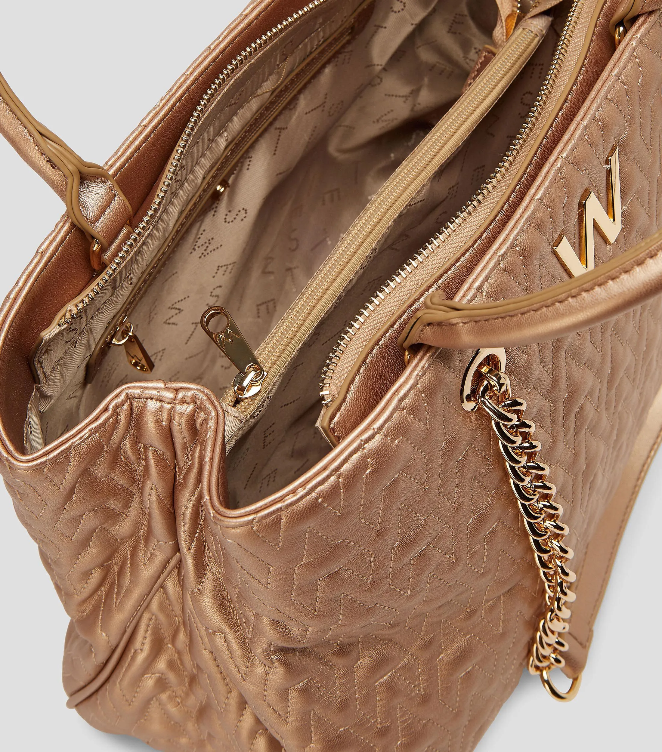 Westies Bolso satchel Leandro capitonado Mujer