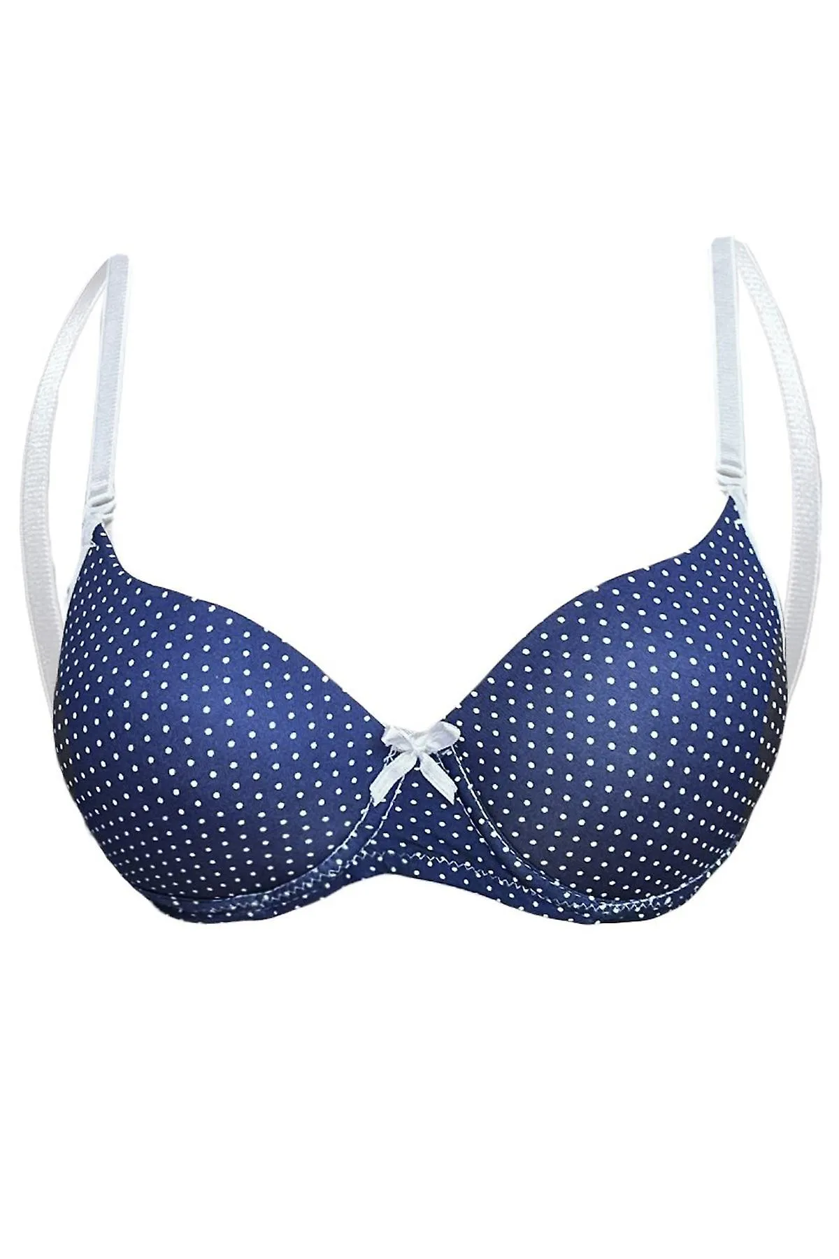 Woman Spotted bra panties team