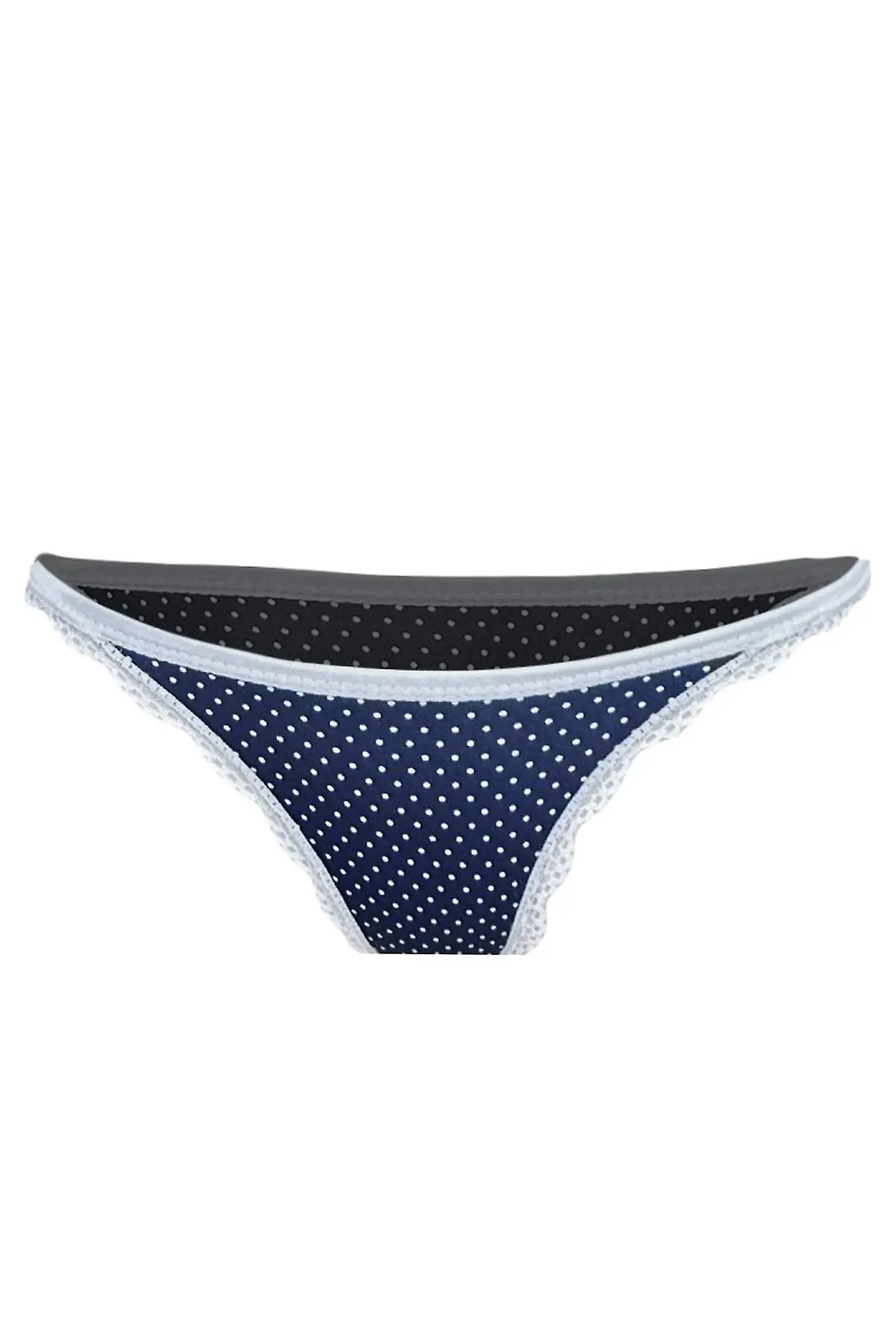 Woman Spotted bra panties team