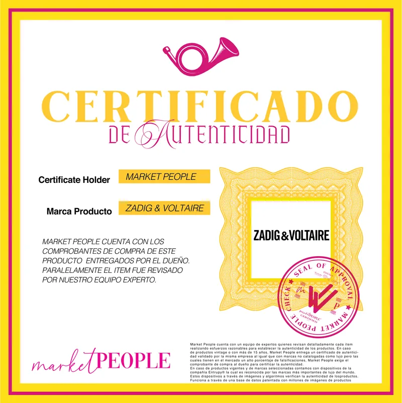 ZADIG & VOLTAIRE Polerón Delgado Manga Corta