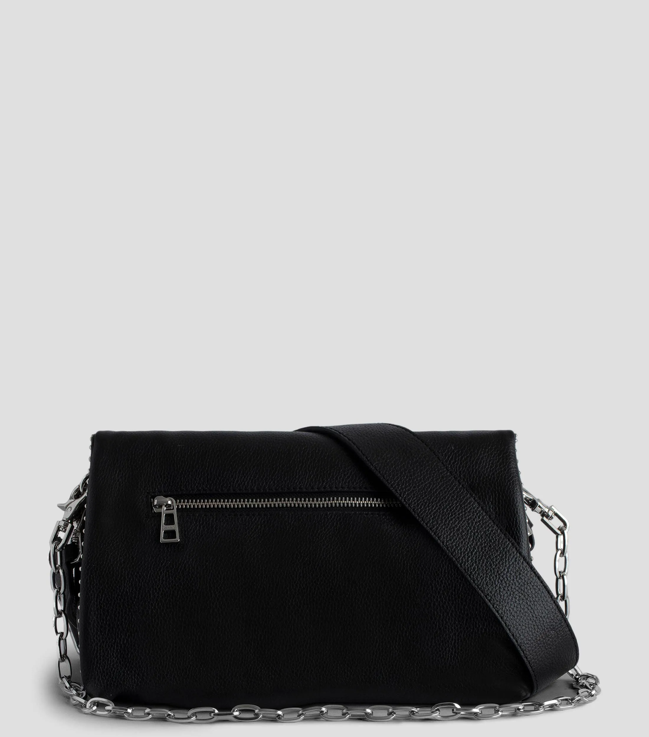 Zadig & Voltaire Bolso crossbody en piel Rocky granulado Mujer