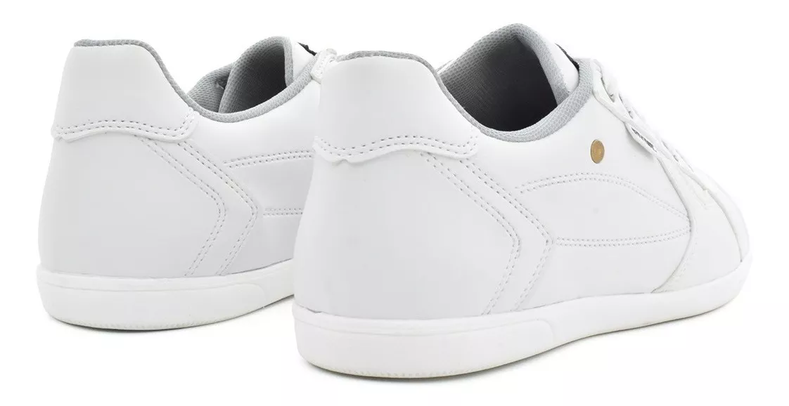 Zapatila Urbana Hombre Liviana Comoda Eco Cuero Stone 8022